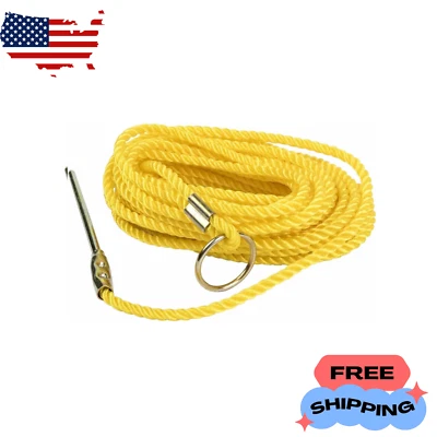 OZARK TRAIL Heavy Duty Poly Stringer, 25 Ft. Fishing Line Easy Stringing Fishing Equipment