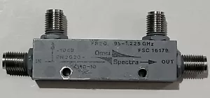 Omni Spectra 2020 0,95-1,225 GHz 10db SMA RF accoppiatore direzionale coassiale - Foto 1 di 9