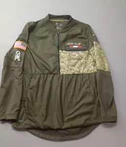 Chicago Bears Nike Herren Large L Camouflage Jacke NFL Salute To Service Half Zip - Bild 1 von 13