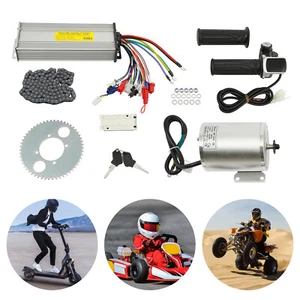 Electric Brushless Motor Kit 48V 2000W DC For E-bike Scooter Bicycle Conversion! - Picture 1 of 16