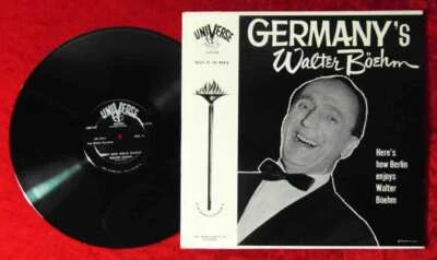 LP Walter Böhm: Germany´s Walter Böhm (Universe ULP-538) US 1961 - Bild 1 von 2