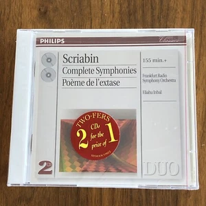 Scriabin: Complete Symphonies; Poeme de l'extase (CD 1996, 2 Discs, Philips) NEW - Picture 1 of 2