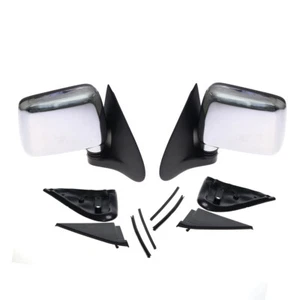 Fit Isuzu Faster Pickup TF TFR Rodeo KB42 Chevrolet LUV Chrome Door Mirrors Pair - Foto 1 di 6