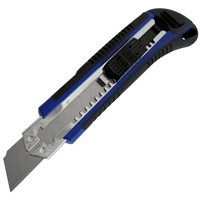 Cuttermesser Cutter 18mm Klinge Teppichmesser 3 Ersatzklingen extra scharf