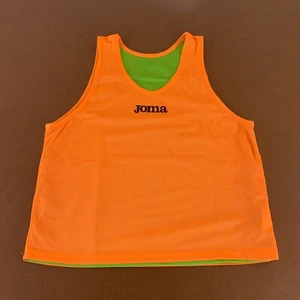 Joma Adult Size XL Green Orange Reversible Mesh Training Tank NWT *Flaw - Picture 1 of 13
