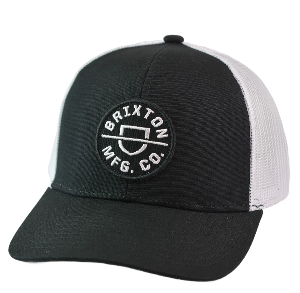Brixton Men's Crest Ball Cap - 10921-BLACK