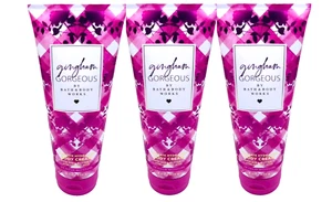 3 BATH & BODY WORKS GINGHAM GORGEOUS ULTIMATE HYDRATION BODY CREAM 8 OZ NEW - Picture 1 of 3