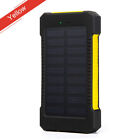 Chargeur portable USB banque d'énergie solaire pour téléphone portable avec boussole voyage