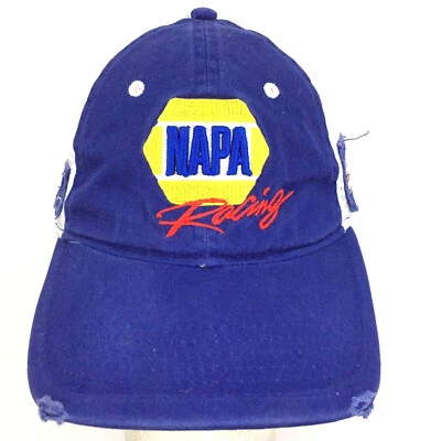 Napa Racing Martin Truex Jr Nascar Hat Distressed Spell Out 56 Logo Baseball Cap - Image 1 of 4