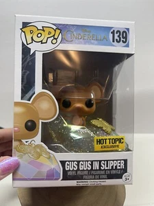NEW Funko Pop 139 Gus Gus In Slipper Glitter Hot Topic Exclusive - Bild 1 von 8