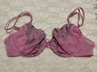 Intimo Privato Padded Demi Bra 32B Shimmery Pink Made in Italy $125 CLEARANCE