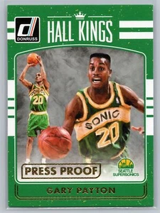 2016-17 Donruss Gary Payton Hall Kings Press Proof #5 - Picture 1 of 2