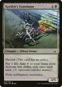 4 Kozilek's Translator 4x x4 - casi nuevo - Juramento del Gatewatch de colección - Imagen 1 de 1