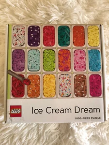 Lego Jigsaw Puzzle Ice Cream Dream 1,000 Piece NEW IN BOX - Picture 1 of 6