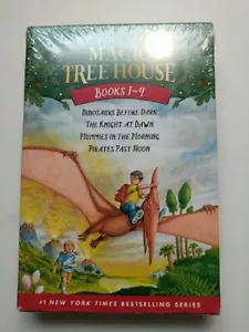 Magic Tree House Books 1-4 Box Set by Mary Pope Osborn - New Sealed - Picture 1 of 9