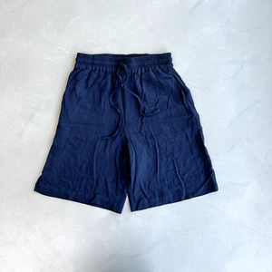 Selected Femme at Anthropologie Viva Leinenmischung Shorts. dunkelblau. EU 36 / Small. - Bild 1 von 6