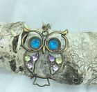 Antique Bronze Wise Owl  Necklace in Gift Box