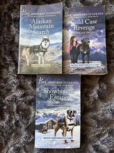 Love Inspired Suspense Set Of 3 K-9 Books - Picture 1 of 5