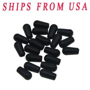 Set of 20 Black Metric M3.5&M4 Toggle Switch Tips Caps for Epiphone Les Paul - Picture 1 of 3