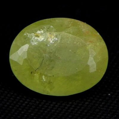 SHOLA Echt 9,20 Ct Natürlicher Selten Demantoid Granat aus Russland - Bild 1 von 3