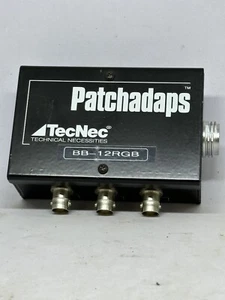 Patchadaps TecNec BB-12RGB Sony Camera Breakout box with Sony Cable - Picture 1 of 8