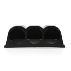 2.36" in 60mm Universal Matte Black Triple Dash Gauge Meter Pod Car Mount Holder - Picture 1 of 5