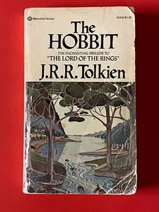 JRR Tolkien: The Hobbit Ballantine Paperback Revised 59th Print 1976 - Picture 1 of 5