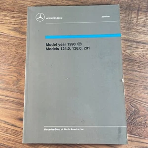 1990 MERCEDES manual Models 124.0 126.0 201 FACTORY OEM service repair USA (B) - Picture 1 of 4