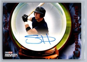 /5 2009 TRISTAR Prospects Crystal Ballers #113 Slade Heathcott (RC, AU) - NM-MT