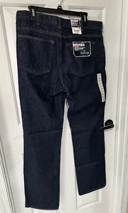 Neu mit Etikett St. John's Bay Jeans dunkelblau klassische Passform Spülung 34x 34 - Bild 1 von 8
