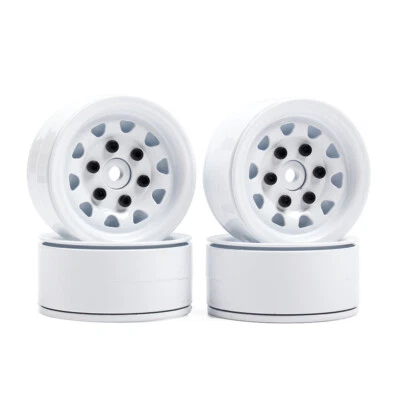 1.9" Wheels Rims for 1/10 RC Axial SCX10 90046 TRX4 CC01 D90 Metal Beadlock RIMS - Image 1 of 2