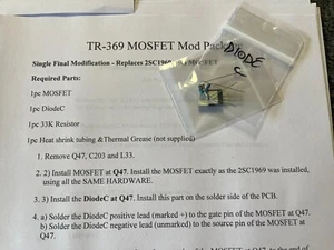 Ranger TR-369 MOSFET Upgrade Kit - Picture 1 of 2