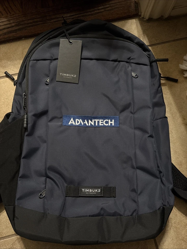 NWT Timbuk2 Parkside nautical  Backpack Blue Advantech Laptop Bag Messenger - Image 1 of 4