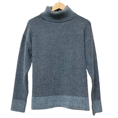 Suéter Pullover Tejido Cuello Alto BALENCIAGA 36 Azul Mujer USADO Foto 1 de 4