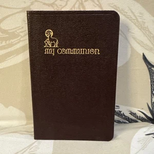 MY COMMUNION: Devotions Before & After Holy Communion 1942 Catholic Vintage MINT - Foto 1 di 15