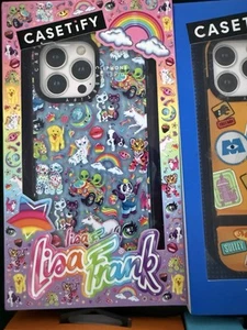 Casetify iPhone 13 Pro Max Lisa Frank Kitten Bubbles Impact Case Brand New - Picture 1 of 1