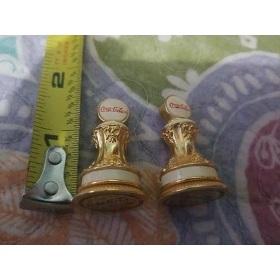 Franklin Mint, Coca-Cola Chess, 1996, pieza de repuesto dos peones blancos Foto 1 de 4