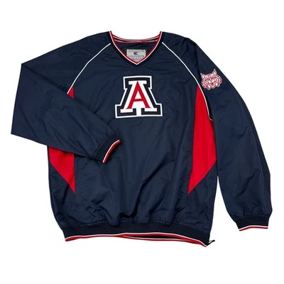 Arizona Wildcats Jacket Mens XL NCAA Colosseum Athletics Pullover Windbreaker - Image 1 of 4