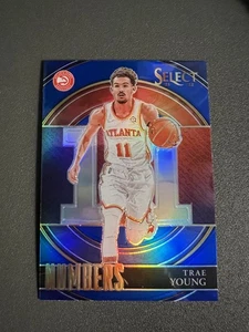 2021-22 Panini Select #29 Trae Young Select Numbers Blue Prizms - Bild 1 von 2