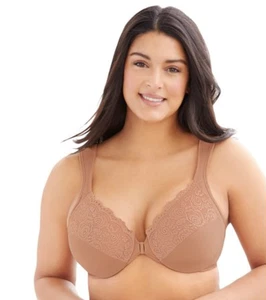 Women's Full Figure Plus Size Wonderwire Front Close Bra SZ 42F NWOT - Picture 1 of 1