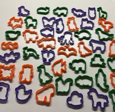 Wilton 45 Piezas Animal Pals Cortadores de Galletas Alimentos Artesanía Proyectos Plástico Play-Doh Foto 1 de 4