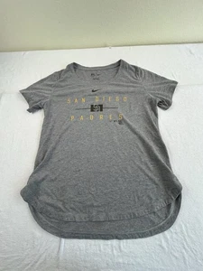 Nike San Diego Padres Wmns Sz Med Grey Dri Fit Arch Bottom Brand New $35 - Picture 1 of 4