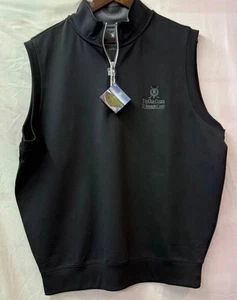 Chaleco Top The Old Course St Andrews Links de Fairway & Greene Para Hombres Grande Negro - Imagen 1 de 6