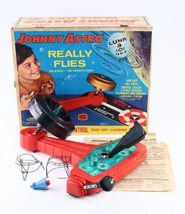 Vtg 1967 Topper Toys Johnny Astro Spacecraft Control Center WORKING See Video - Picture 1 of 21