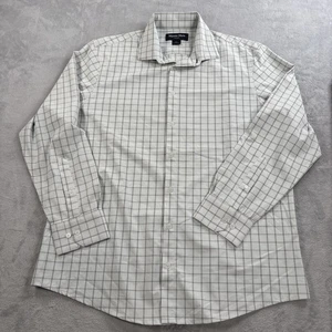 Mizzen Main Leeward Shirt Mens L Large Classic  Fit Check Performance Button Up - Picture 1 of 9
