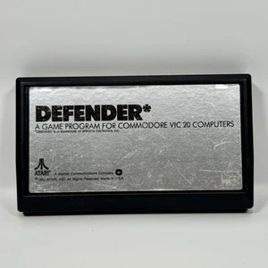 Defender- Commodore Vic-20 1983 Cartridge With Manual Tested Free Shipping! - Picture 1 of 13