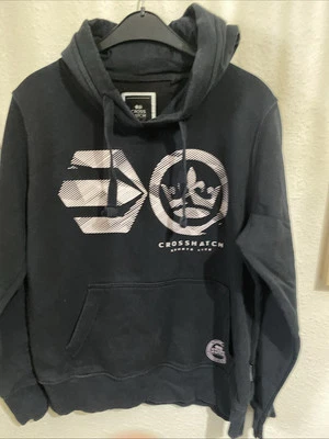 Sudadera con capucha Crosshatch para hombre talla grande  Foto 1 de 4