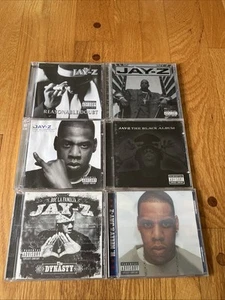 JAY-Z 7 CD Lot “Doubt, Life & Times, Blueprint 2, Black, Dynasty, Unfinished” - Picture 1 of 12