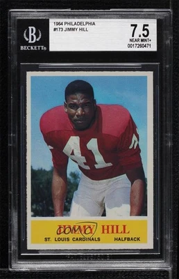 1964 Philadelphia Jimmy Hill #173 BGS 7.5 - Image 1 of 2