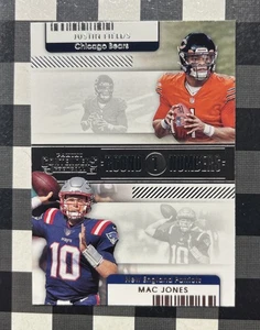 2021 Panini Contenders - Round Numbers JUSTIN FIELDS, MAC JONES #RN-JFI π₯ - Picture 1 of 3